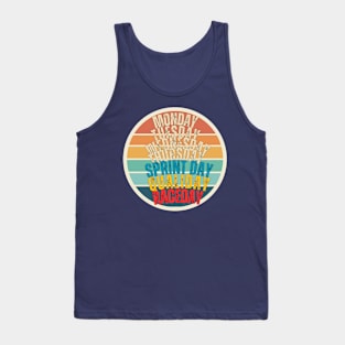 F1 funny Race days weeks  Formula 1 Graphic shirt (please send us a message if you want another custom design) Tank Top